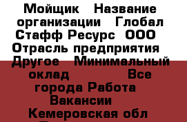 Мойщик › Название организации ­ Глобал Стафф Ресурс, ООО › Отрасль предприятия ­ Другое › Минимальный оклад ­ 30 000 - Все города Работа » Вакансии   . Кемеровская обл.,Прокопьевск г.